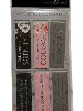 Magnetic book marks